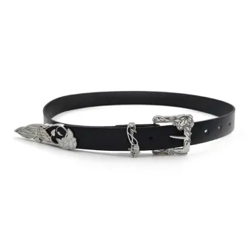 Yalu Preferred Cow Split Leather Belts Unisex Width 2.8CM