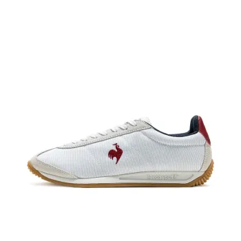 Le Coq Sportif Support, Abrasion Resistant, Lightweight, And Breathable Low Top Casual Shoes Unisex White