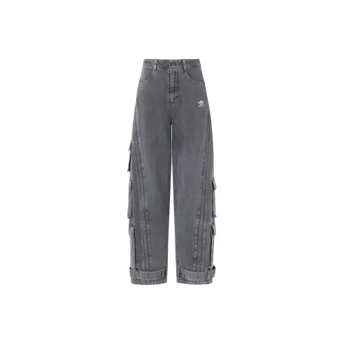 Adidas Originals Casual Pants Unisex Granite Gray