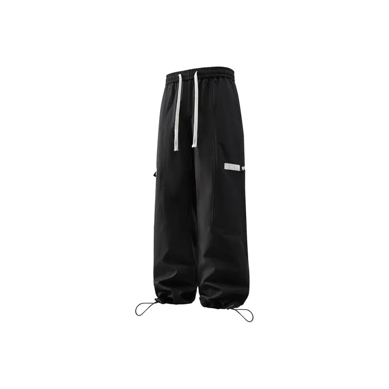 MIIOW Casual Pants Unisex Brick Red-0