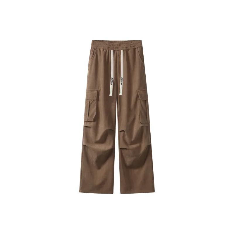 WKOOG Casual Pants Unisex Black-8