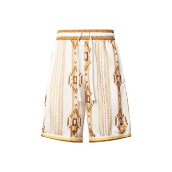 Nike Basketball Shorts Men Wheat Yellow
