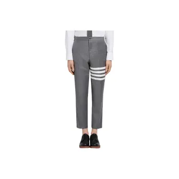 THOM BROWNE· 4 Bar Slanted Pocket Chino Casual Pants Men's Gray