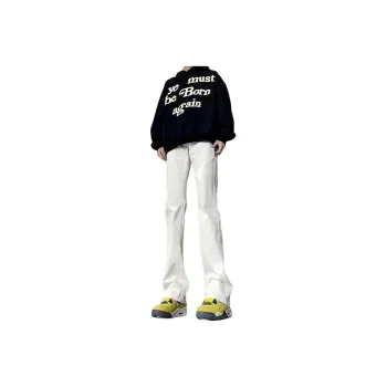DARK HORSE Jeans Unisex Green Onion White