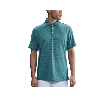 Nike Dri FitSwoosh Nike Tour Golf Clothing Men's Mineral Cyan/Light Ivory