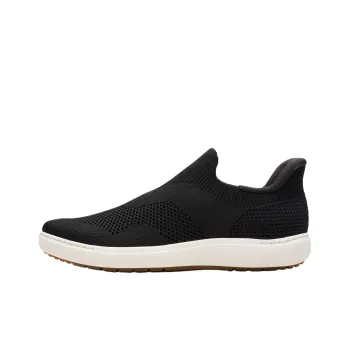 Clarks Nalle Step Breathable Low Top Casual Shoes Women's Black