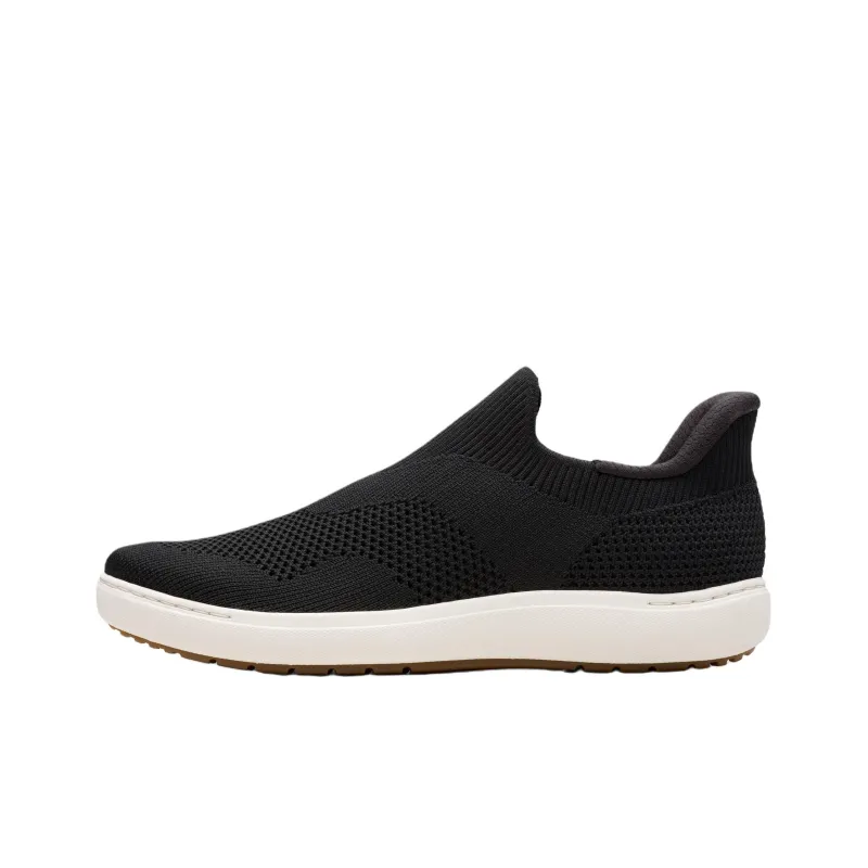 Clarks Nalle Step Breathable Low Top Casual Shoes Women's Black-0