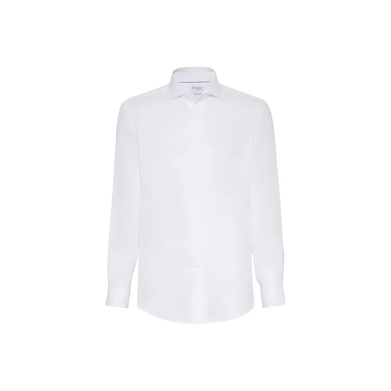 Brunello Cucinelli Buttoned Long Sleeved Shirt-0