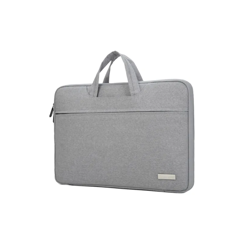 Victorian Traveler Polyester Laptop Bag Unisex Gray/Black/Gray Thickened Upgraded-1