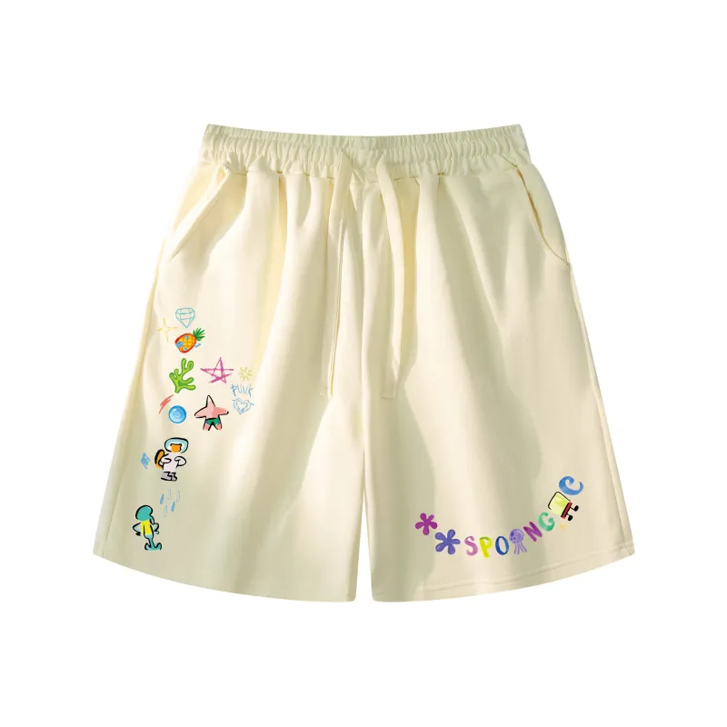 SPONGEBOB SQUAREPANTS Casual Shorts Unisex-6