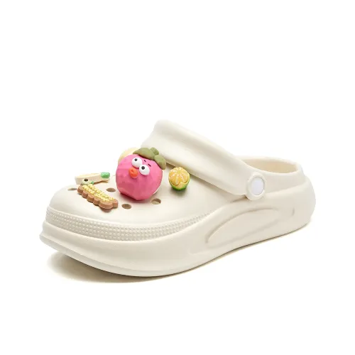 La Chapelle Clogs Women's Beige