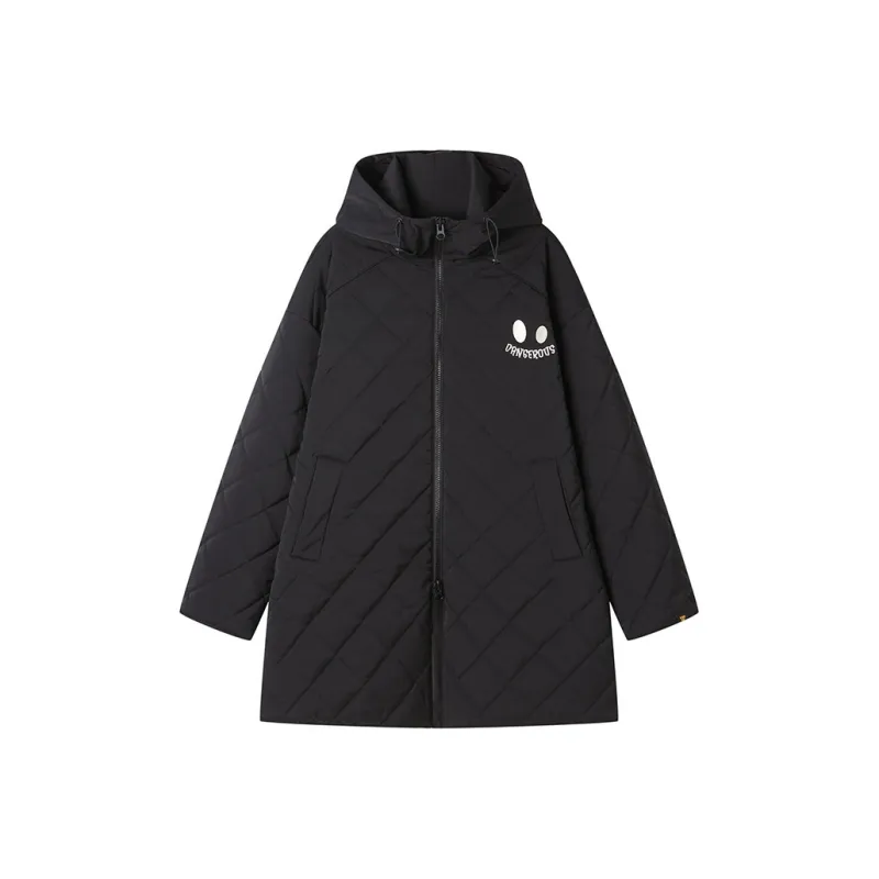 DANGEROUSPEOPLE Puffer Jacket Unisex Black-0