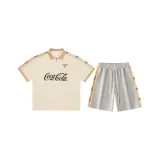 Clothing Sets (Light Apricot Top+Heather Gray Pants)