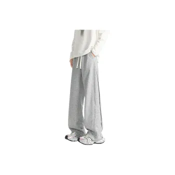 WKOOG Casual Pants Unisex Navy Blue