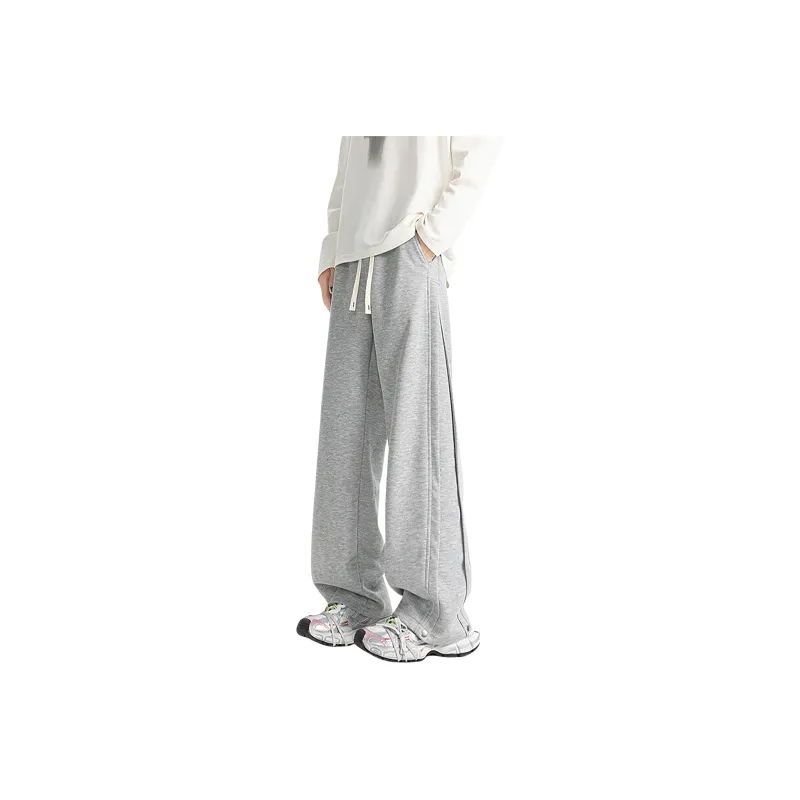 WKOOG Casual Pants Unisex Navy Blue-6
