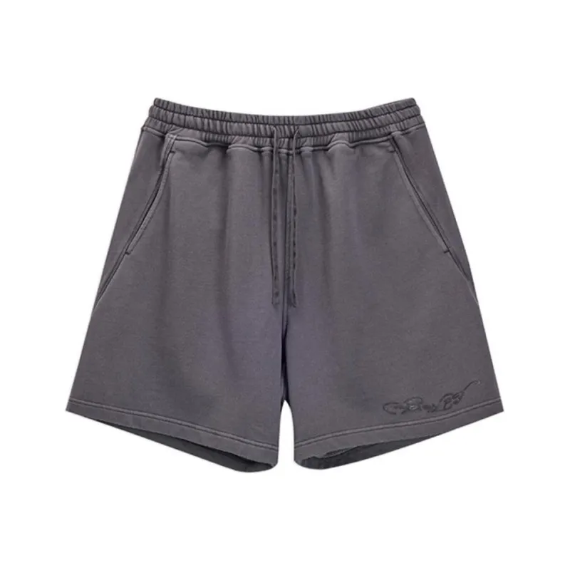 Ed Hardy SS24 Casual Shorts Unisex Black-0