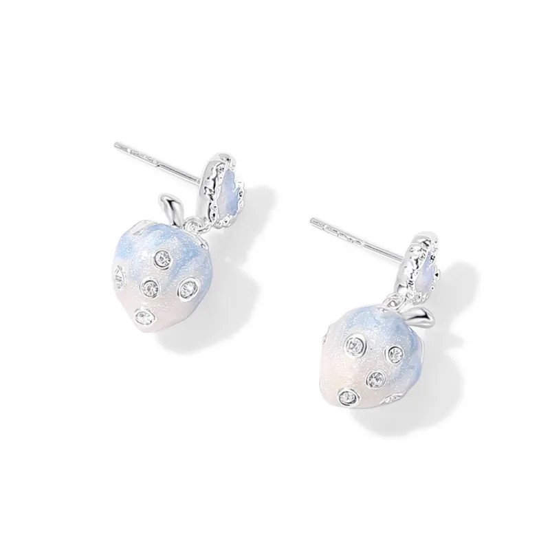 DODOGOGO Alloy S925 Silver Earrings Women's-3