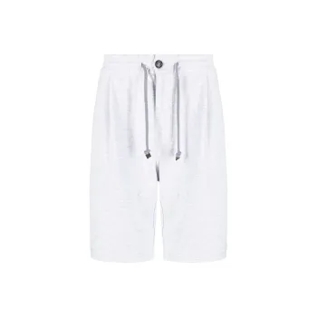 Brunello Cucinelli Casual Shorts Men Light Gray