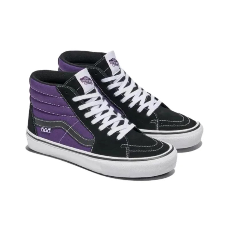 Sk8 Skate Vans Hi 'Purple Black'-2