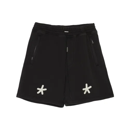 Ed Hardy SS22 Loose Fit Shorts Men's Dark Marble Color