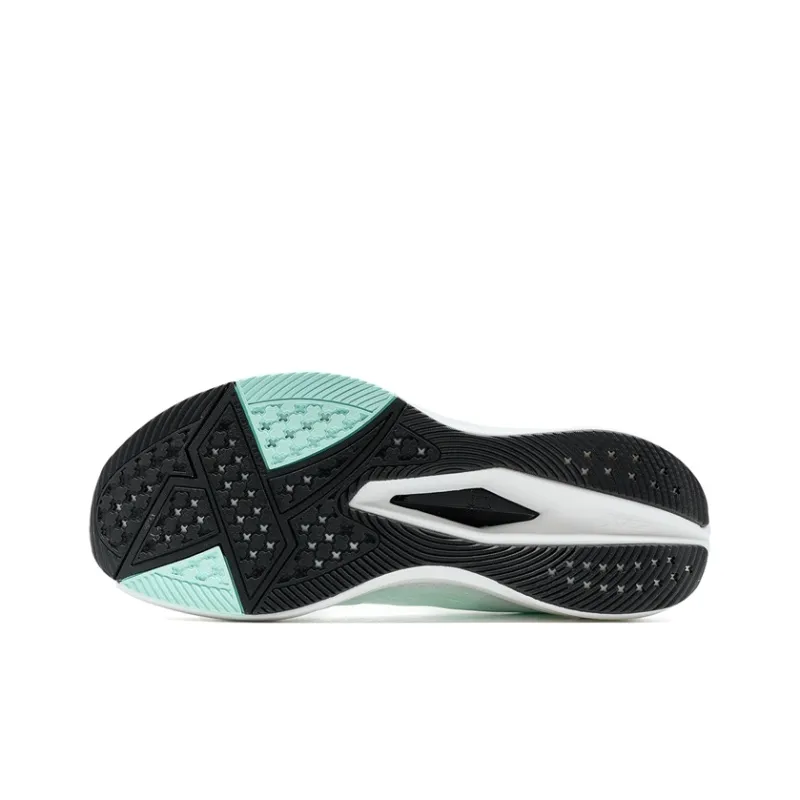 XTEP 6.0 Speed Breathable And Slip Resistant Low Top Casual Training Running Shoes Women's White Green-5