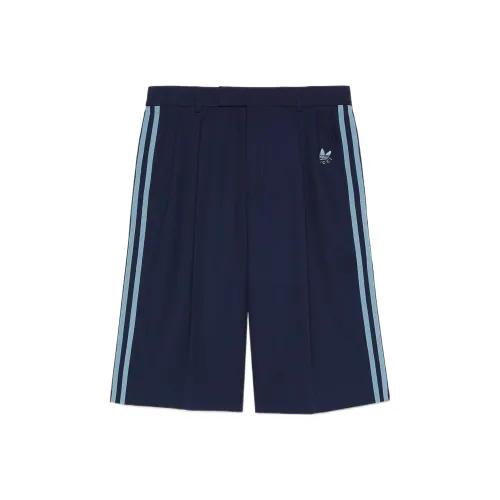 GUCCI x Adidas SS23 Casual Shorts Men's Blue