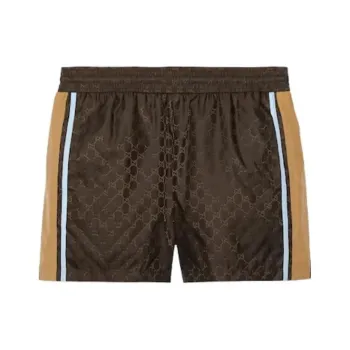 GUCCI Swimming Shorts Men's Dark Brown
