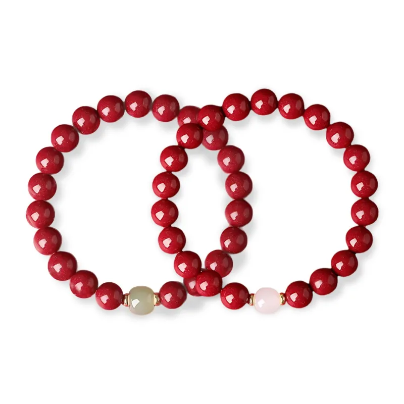 GUDS GAVE Cinnabar Bracelets Unisex-7