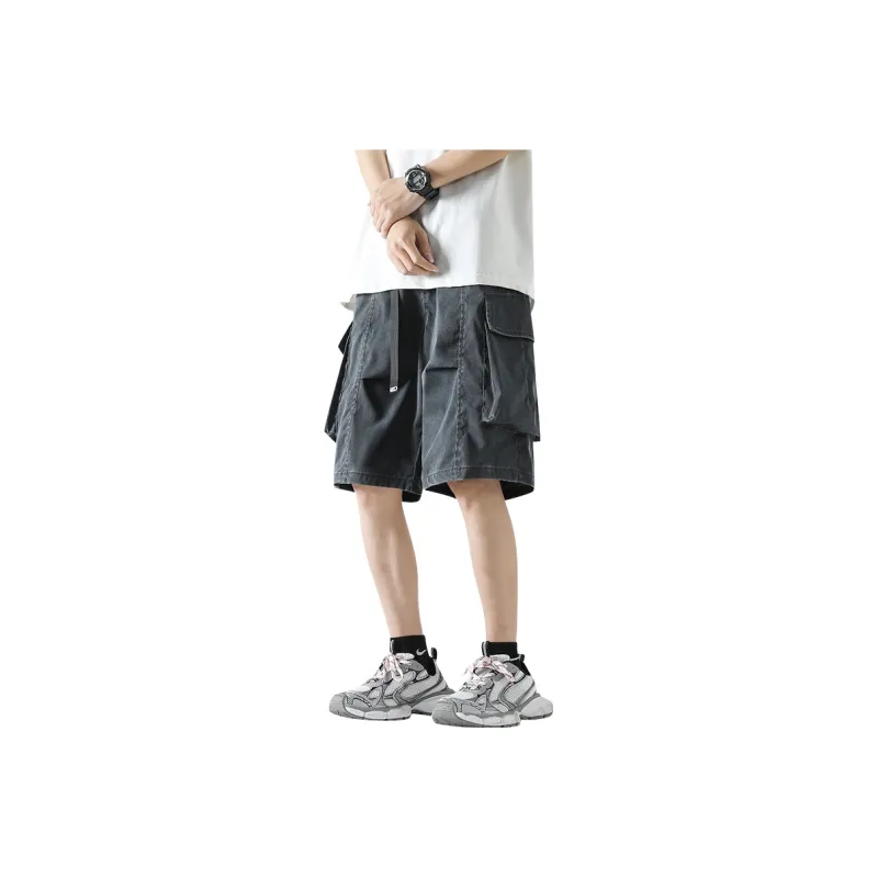Izex Casual Shorts Unisex Iron Gray-0