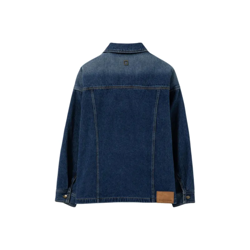 WOOYOUNGMI Denim Jacket Men's Blue-1