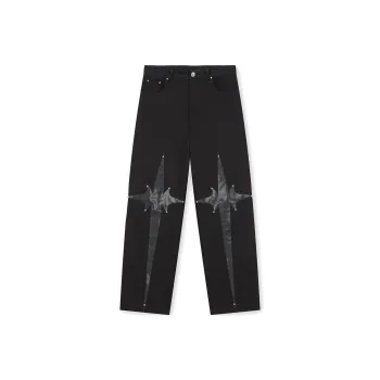 DICETINY Jeans Unisex Black