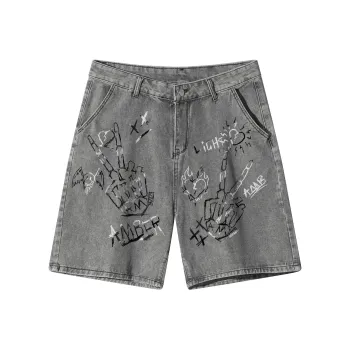 AMBER LIGHT Denim Shorts Unisex