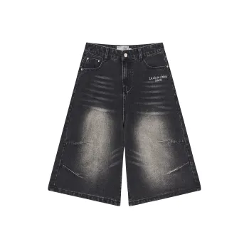 HARSH AND CRUEL Shorts Unisex Smoke Gray