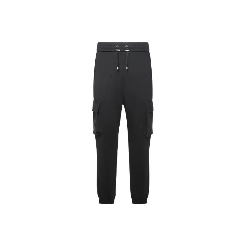BALMAIN Pocket Detailed Drawstring Cargo Trousers-0