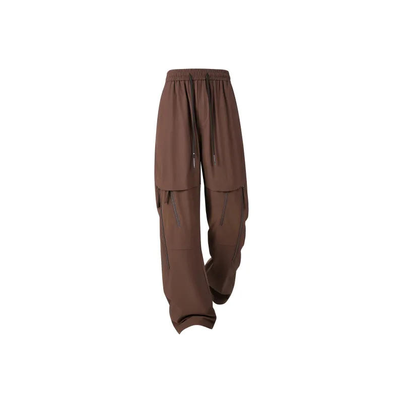 FORCEPULR Casual Pants Unisex Grass Green-4