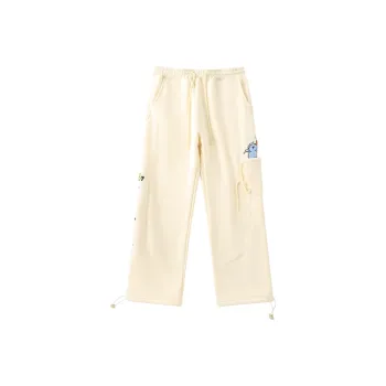 LAMLICKA Casual Pants Unisex Apricot