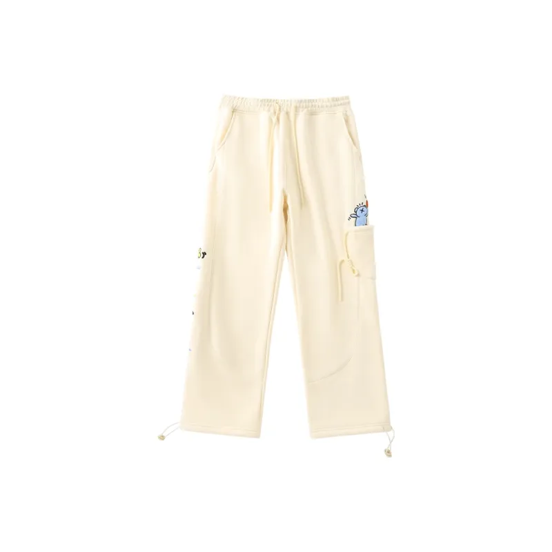 LAMLICKA Casual Pants Unisex Apricot-0