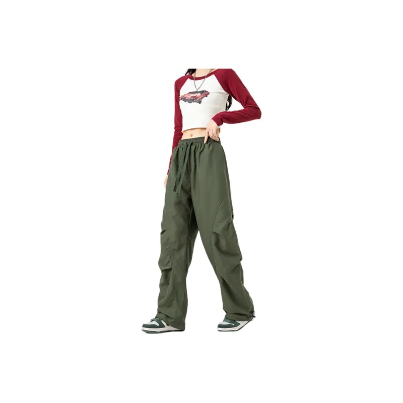 NOTFORMAD Casual Pants Unisex Khaki-14