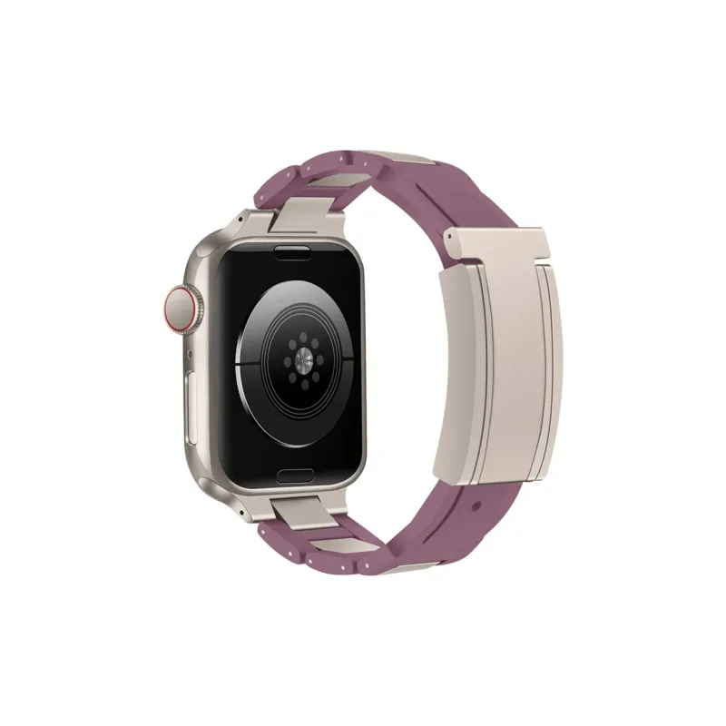ZHENGGUANG Watch Band Apple Compatibility Rubber Material-24