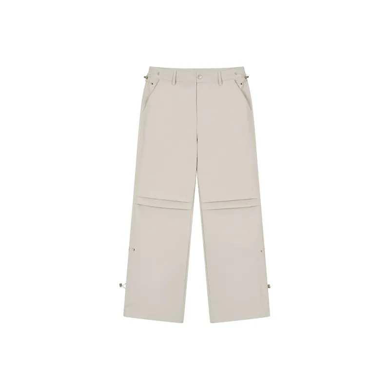 Heartboon Casual Pants Unisex Ecru-0