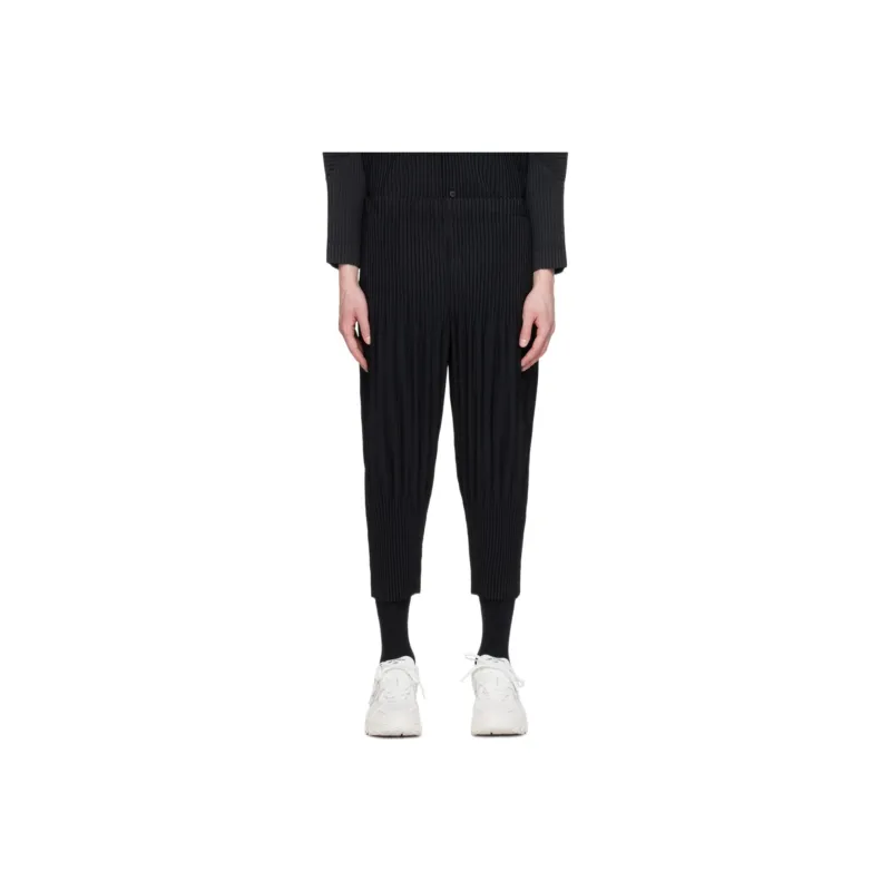 Homme Plissé Issey Miyake Plissé Tapered Trousers-2