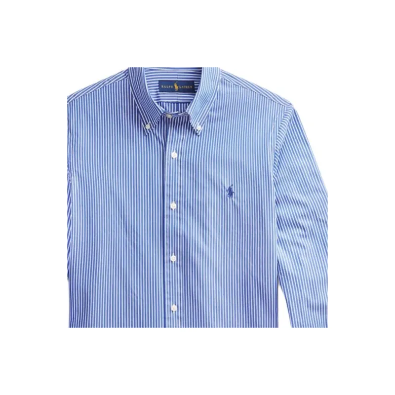 Polo Ralph Lauren Shirt Men's Blue White-4