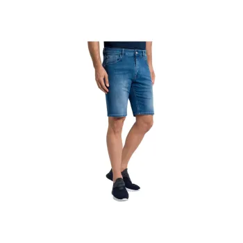 STEFANO RICCI Denim Shorts Men's Blue