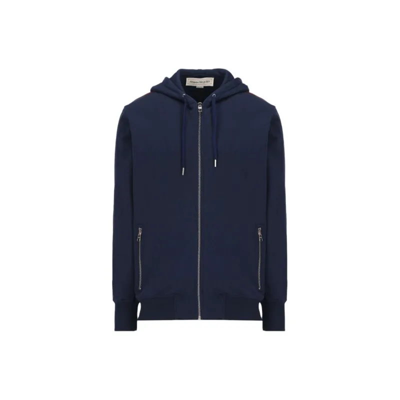 Alexander McQueen Sweatshirts Men Blue-0