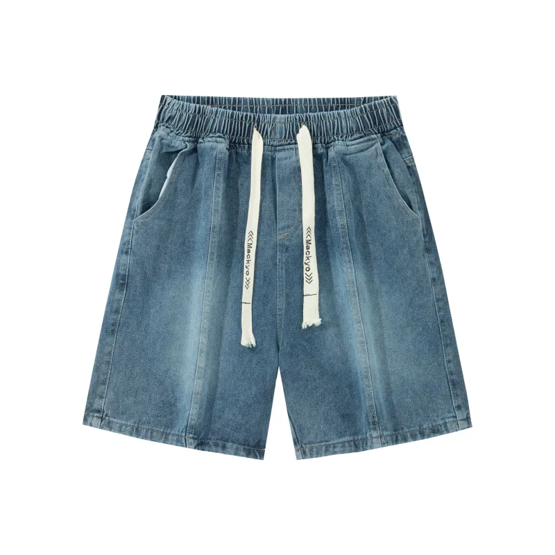 Mackyo Denim Shorts Unisex-8