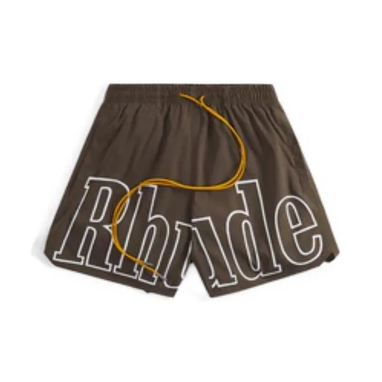 RHUDE Logo Swim Trunk-0