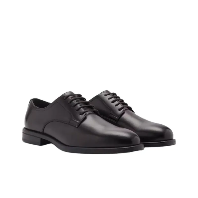 MANGO Dress Shoes Men Low Top Brown-2