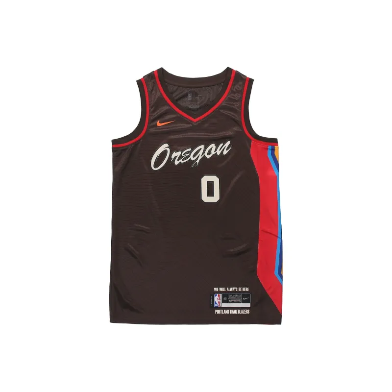 Nike Basketball Jerseys Men's Dark Charcoal Brown-0