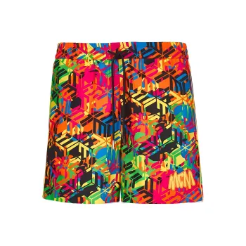 MCM Casual Shorts Men Multicolor