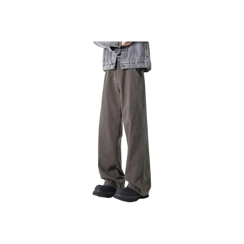 TINA GIA Casual Pants Unisex Khaki-9